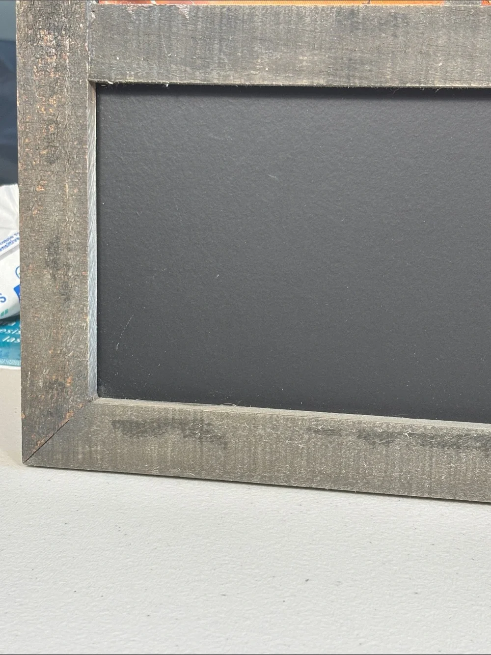 NWT Prinz Homestead 3-Opening Collage Picture Frame Gray Rustic Chalkboard